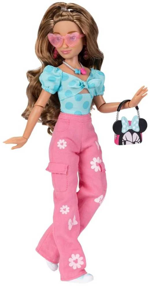 Jakks Pacific Disney ILY 4ever madingų lėlių rinkinys su Minnie Mouse motyvu ir aksesuarais, 30 cm