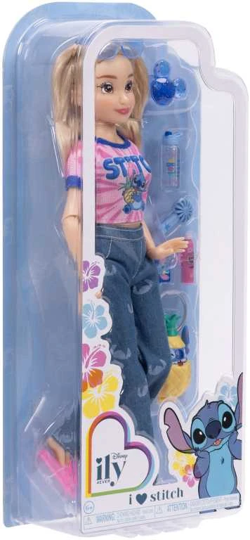 Jakks Pacific „Disney ILY 4ever“ mados lėlė su Stitch tema ir aksesuarų rinkiniu, 30 cm
