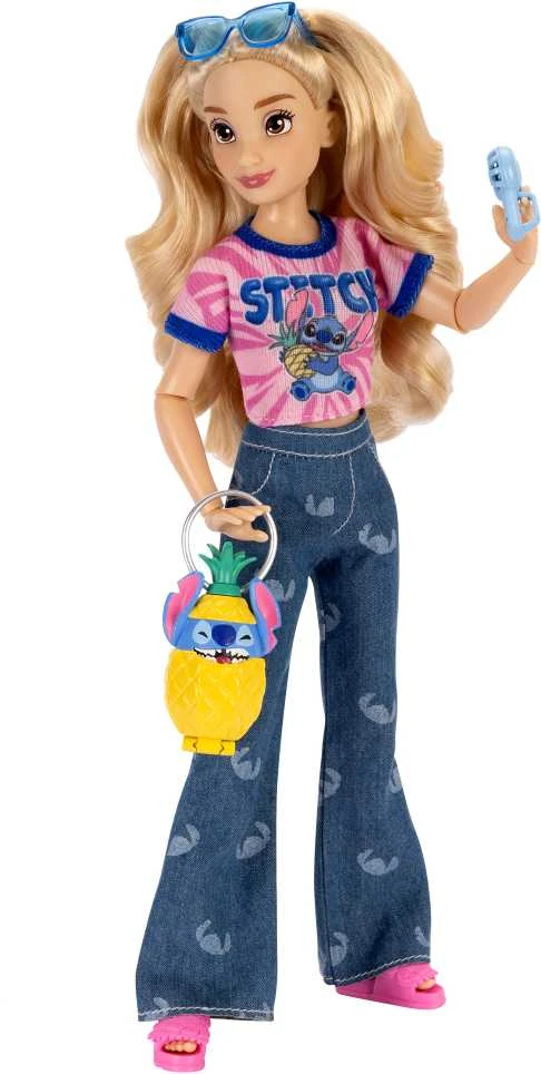 Jakks Pacific „Disney ILY 4ever“ mados lėlė su Stitch tema ir aksesuarų rinkiniu, 30 cm