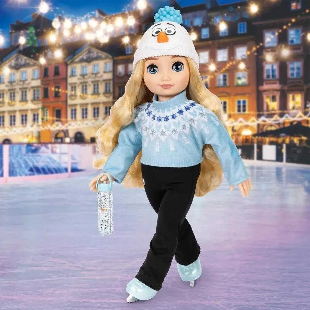 Jakks Pacific Disney ILY 4ever madingas lėlės draugas ant pačiūžų su Elsos motyvu, 48 cm