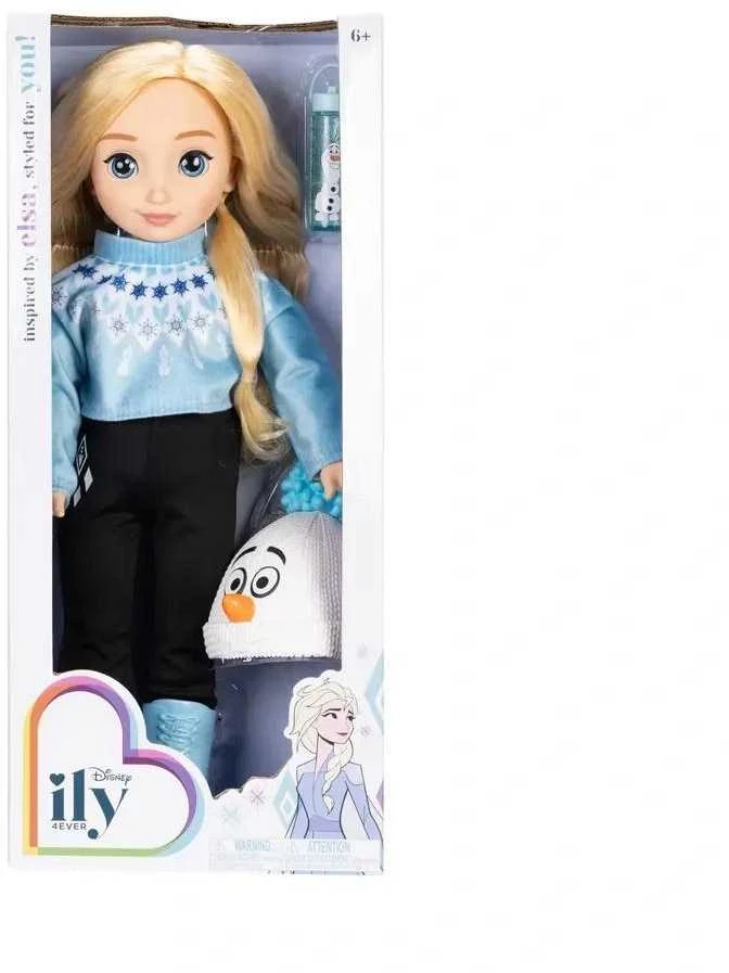 Jakks Pacific Disney ILY 4ever madingas lėlės draugas ant pačiūžų su Elsos motyvu, 48 cm