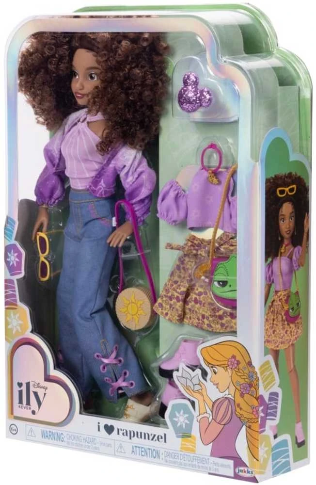Jakks Pacific Disney ILY 4ever mados lėlė su Rapunzel motyvu ir aksesuarų rinkiniu 30 cm