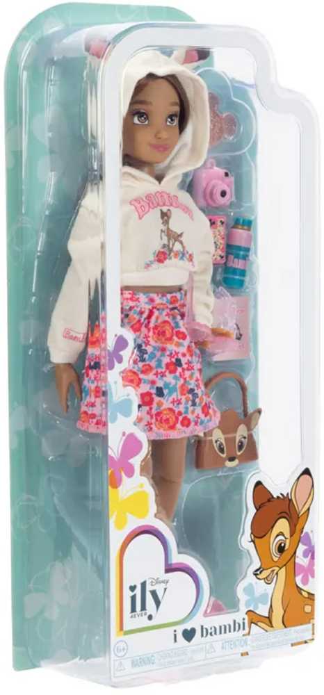 Jakks Pacific Disney ILY 4ever mados lėlė su Bembio motyvu ir aksesuarų rinkiniu 30 cm