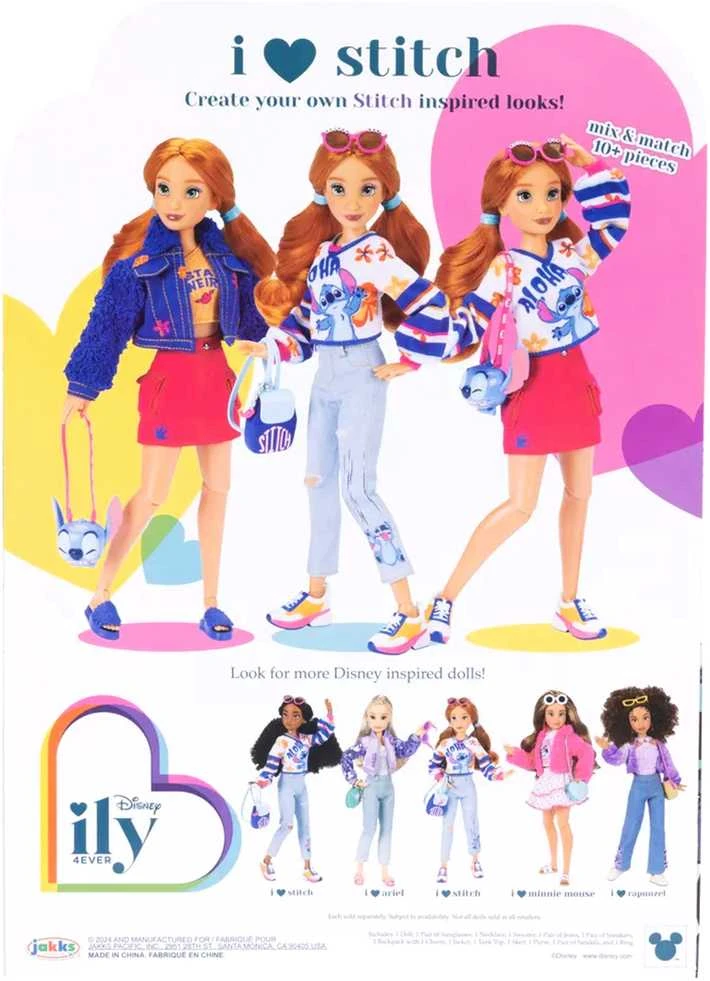 Disney ILY 4ever - Mados lėlė - Dygsnis (239344)