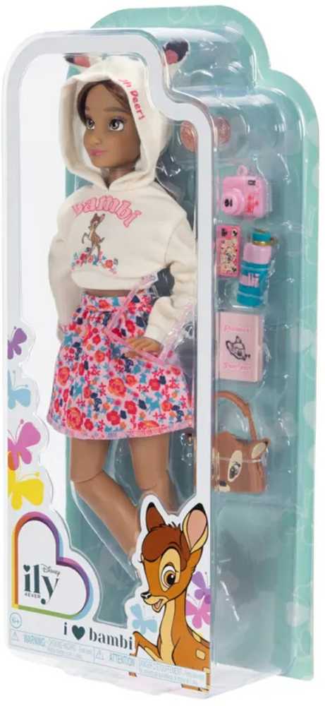 Jakks Pacific Disney ILY 4ever mados lėlė su Bembio motyvu ir aksesuarų rinkiniu 30 cm