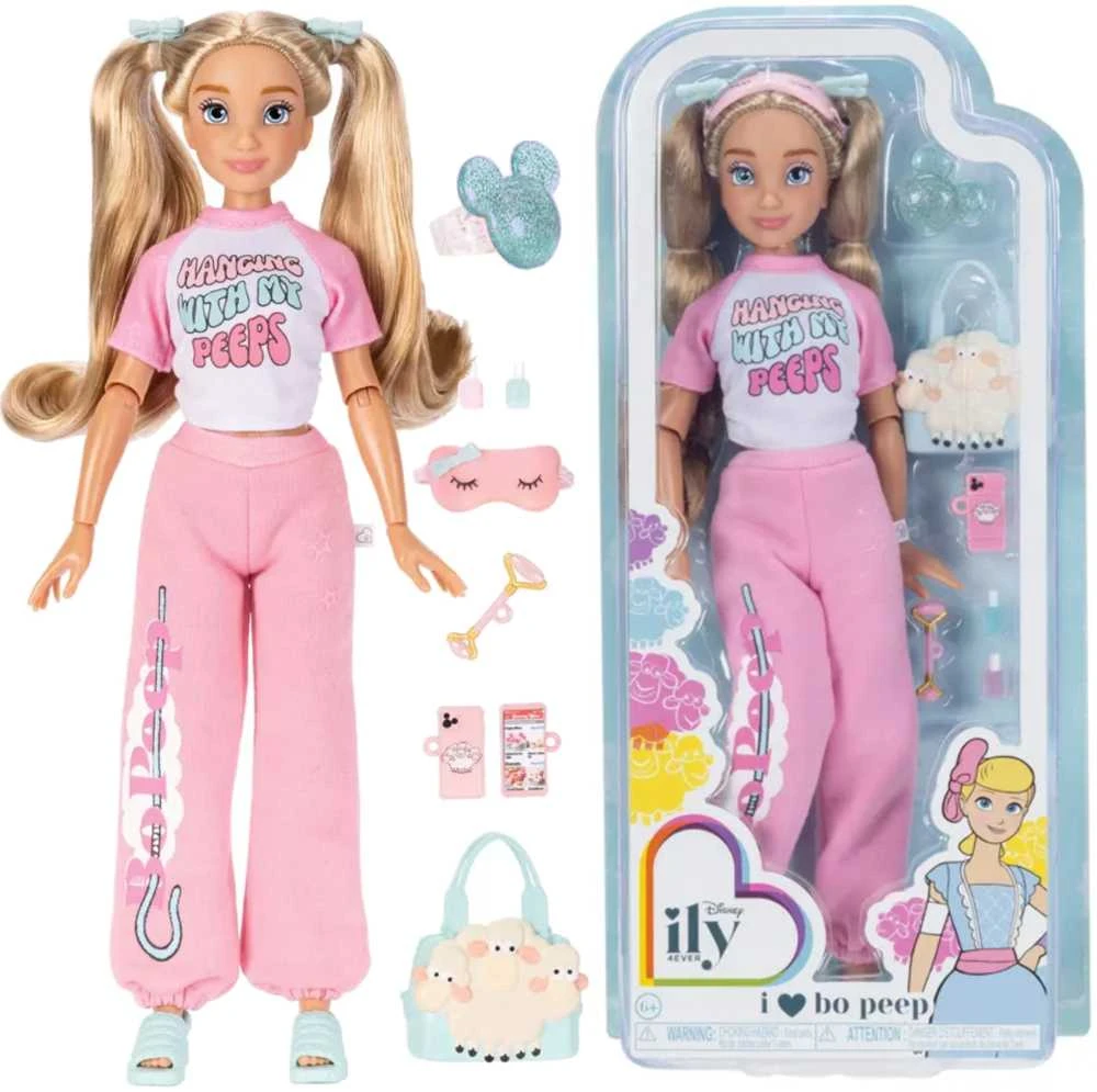 Jakks Pacific „Disney ILY 4ever“ mados lėlės su Bo Peep motyvu ir aksesuarų rinkinys, 30 cm