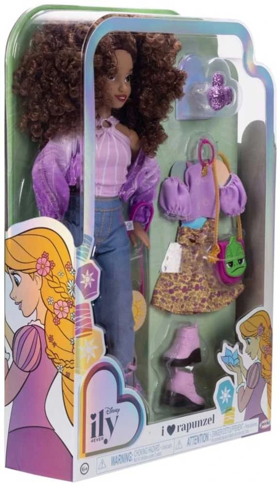 Jakks Pacific Disney ILY 4ever mados lėlė su Rapunzel motyvu ir aksesuarų rinkiniu 30 cm