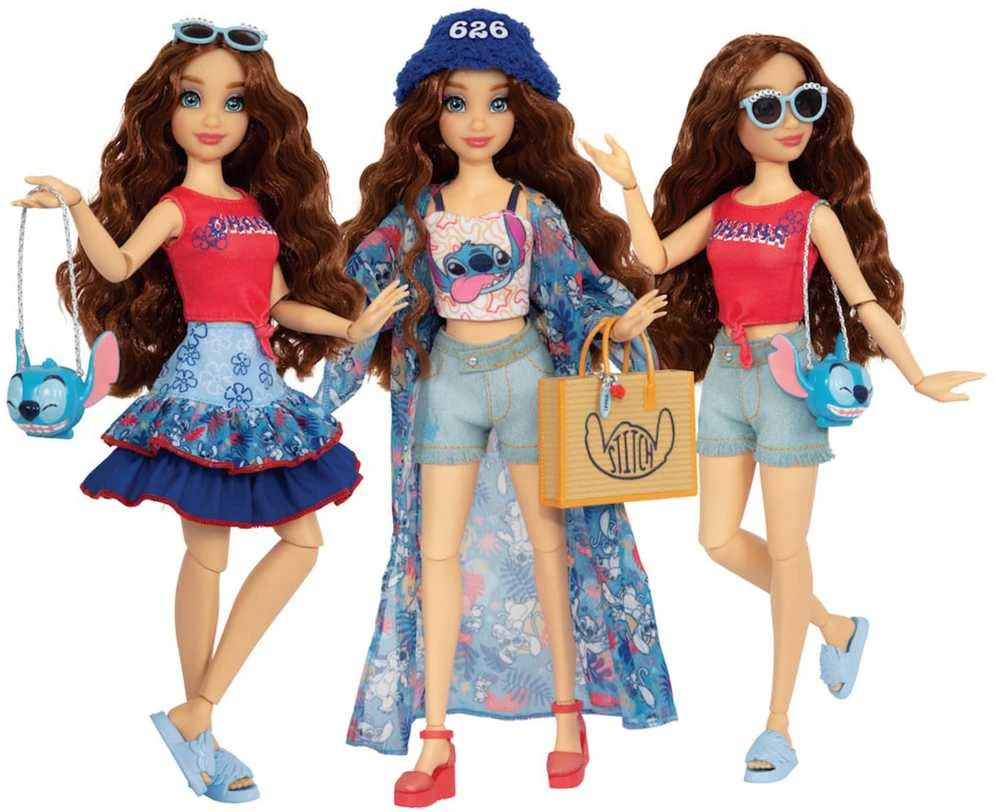 Jakks Pacific „Disney ILY 4ever“ mados lėlė su Stitch tema ir aksesuarų rinkiniu, 30 cm