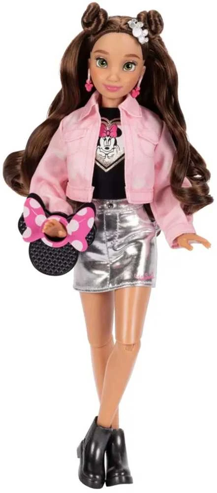 Disney ILY 4ever madingų lėlių rinkinys su Minnie Mouse motyvu ir aksesuarais, 30 cm