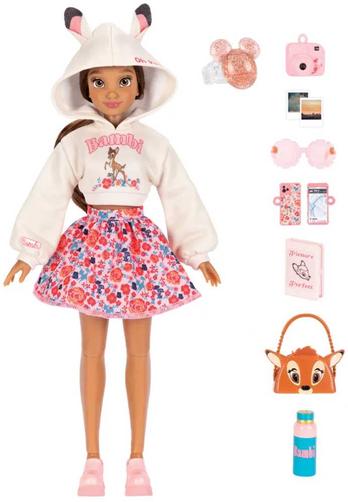 Jakks Pacific Disney ILY 4ever mados lėlė su Bembio motyvu ir aksesuarų rinkiniu 30 cm