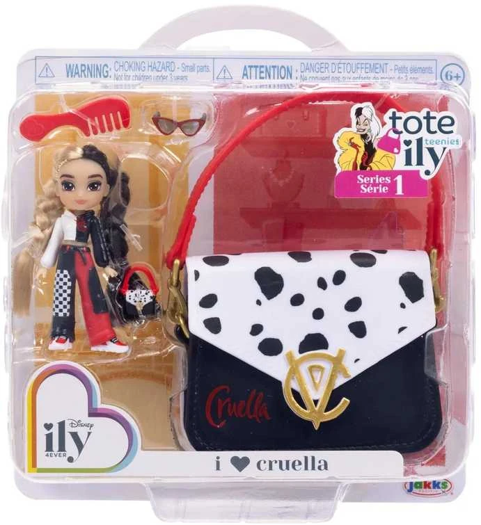 Disney ILY 4ever madinga mini lėlė su Cruella 101 dalmantinų motyvu ir aksesuarais