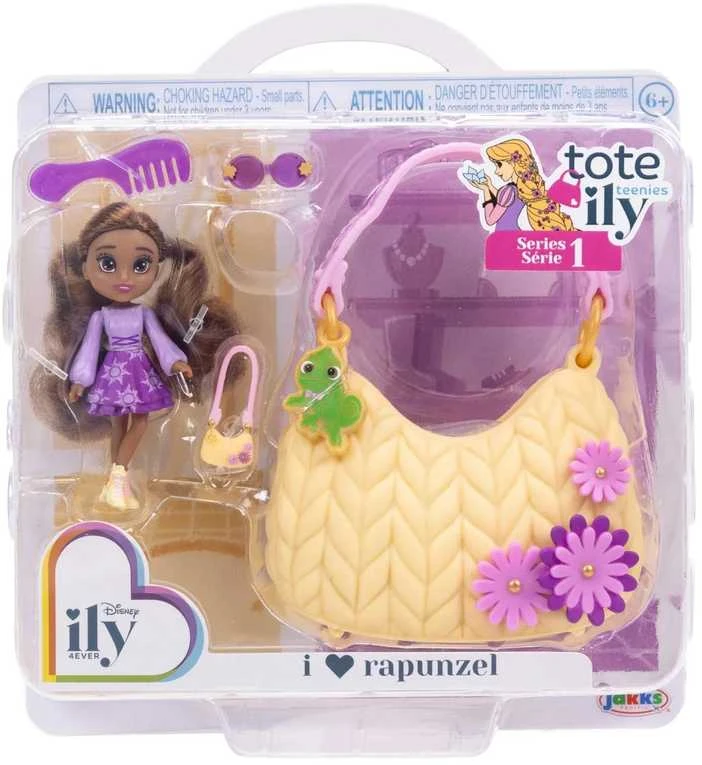 Disney ILY 4ever madinga mini lėlė su Rapunzelės motyvu ir aksesuarais