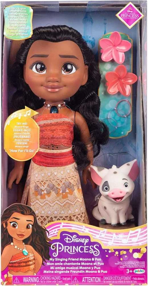 Jakks Pacific Disney Moana 2 - lėlė Simea ir Pua paršelis