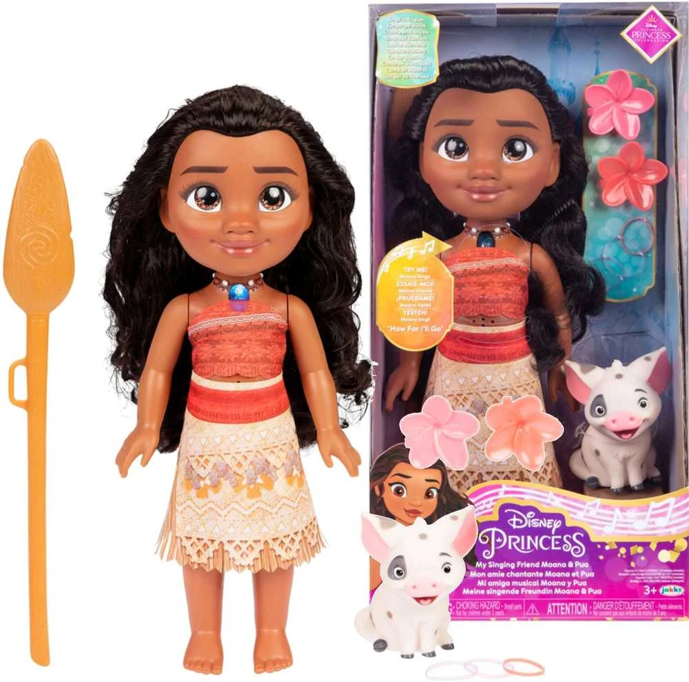 Jakks Pacific Disney Moana 2 - lėlė Simea ir Pua paršelis