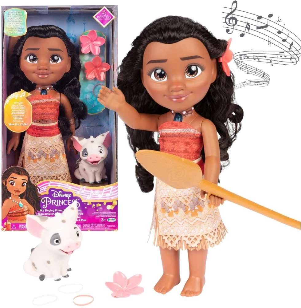 Jakks Pacific Disney Moana 2 - lėlė Simea ir Pua paršelis