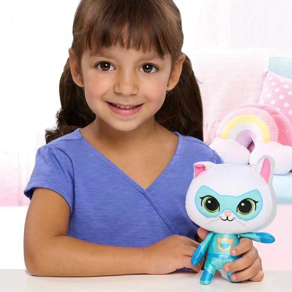 Disney Junior Supercats Super Kitties pliušinis žaislinis katė Bitsy/Kizia 17 cm