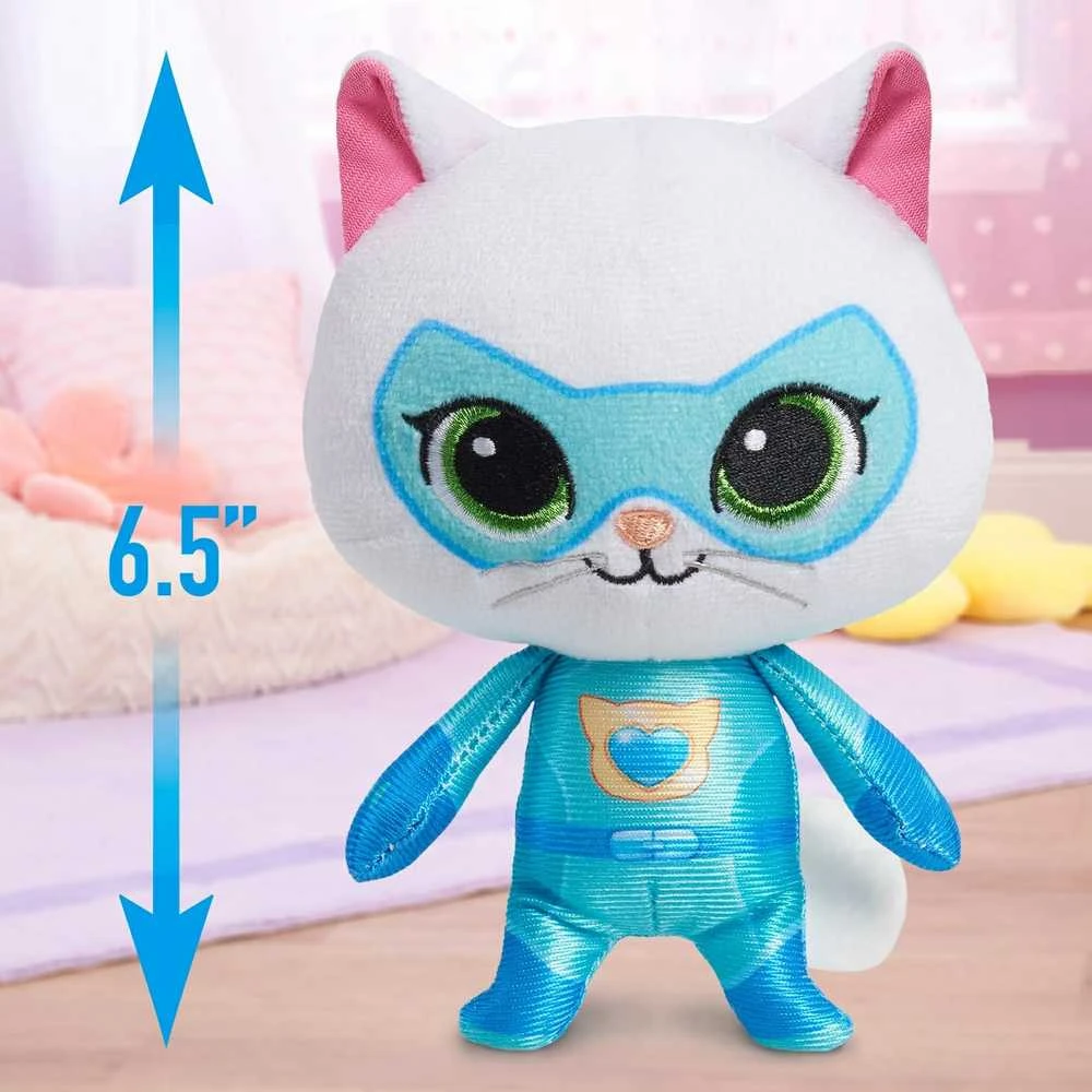 Disney Junior Supercats Super Kitties pliušinis žaislinis katė Bitsy/Kizia 17 cm