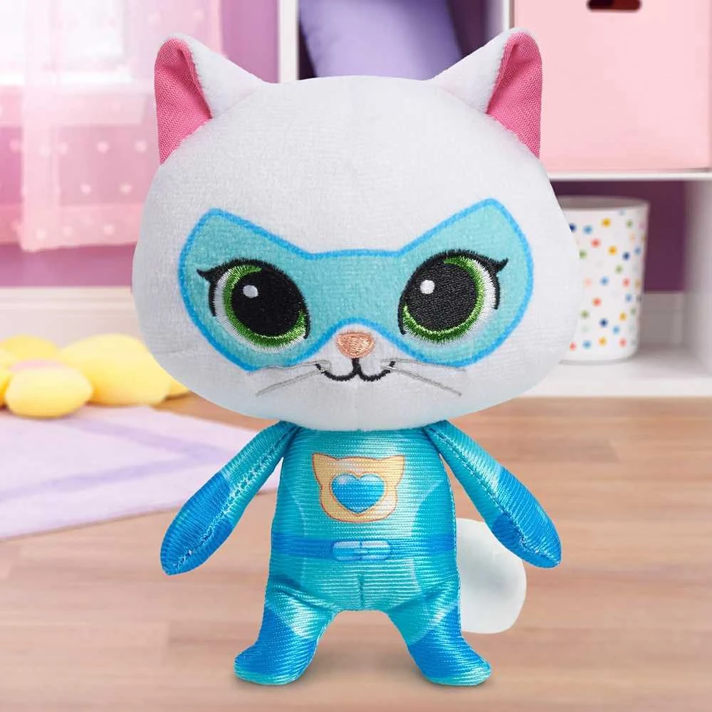 Disney Junior Supercats Super Kitties pliušinis žaislinis katė Bitsy/Kizia 17 cm