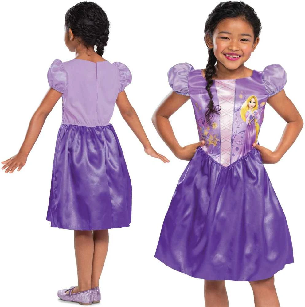 GoDan Disney karnavalinis kostiumas mergaitėms Rapunzelės kostiumas 109-123 cm (5-6 metų)