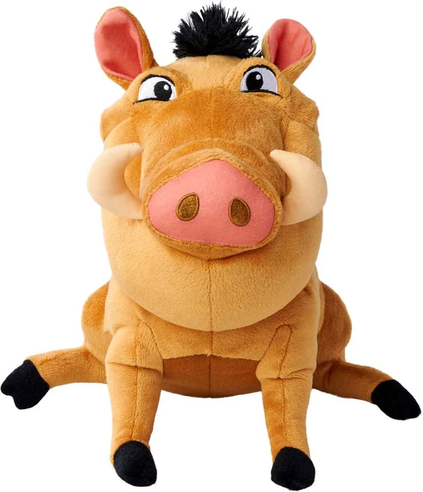 Mattel „Disney“ pliušinis žaislas „Liūtas karalius“, 30 l – Pumbaa, 25 cm