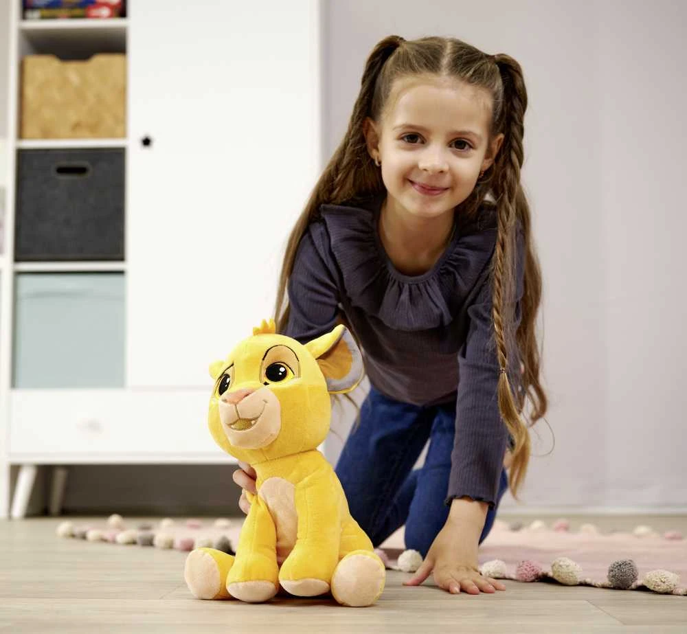 Mattel „Disney“ pliušinis žaislas „Liūtas karalius“, 30 l – Simba, 25 cm