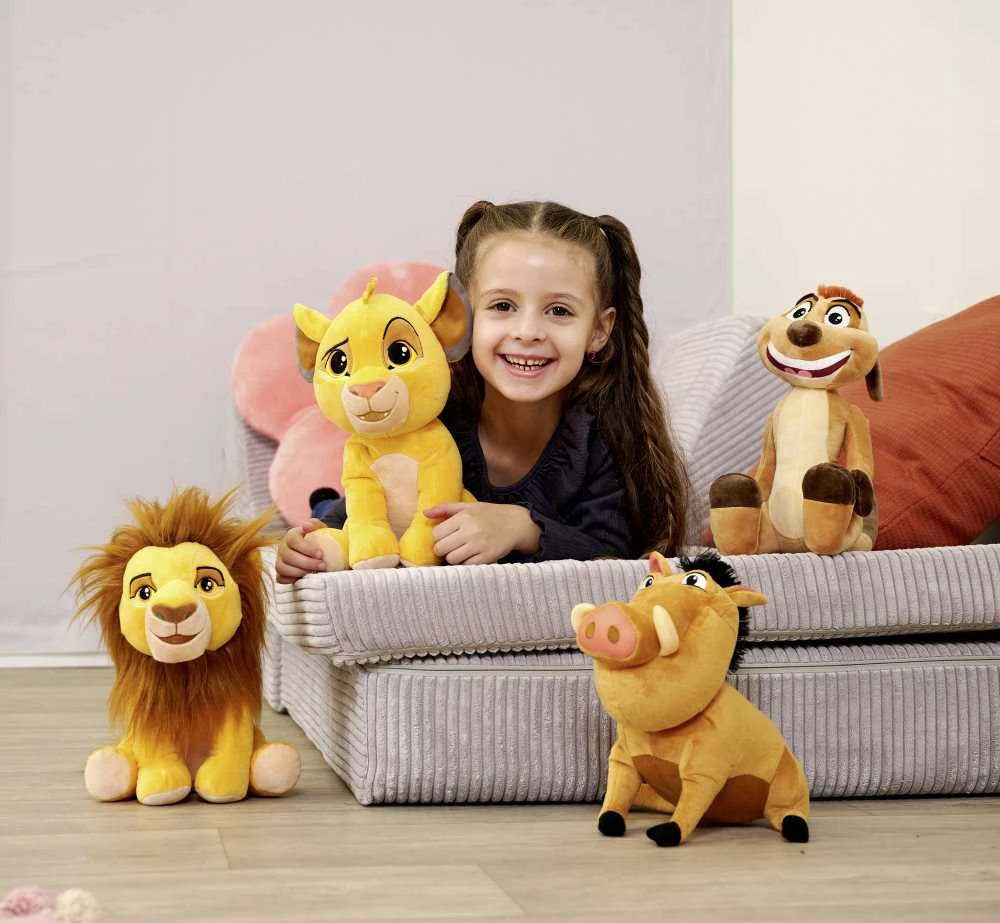 Mattel „Disney“ pliušinis žaislas „Liūtas karalius“, 30 l – Simba, 25 cm