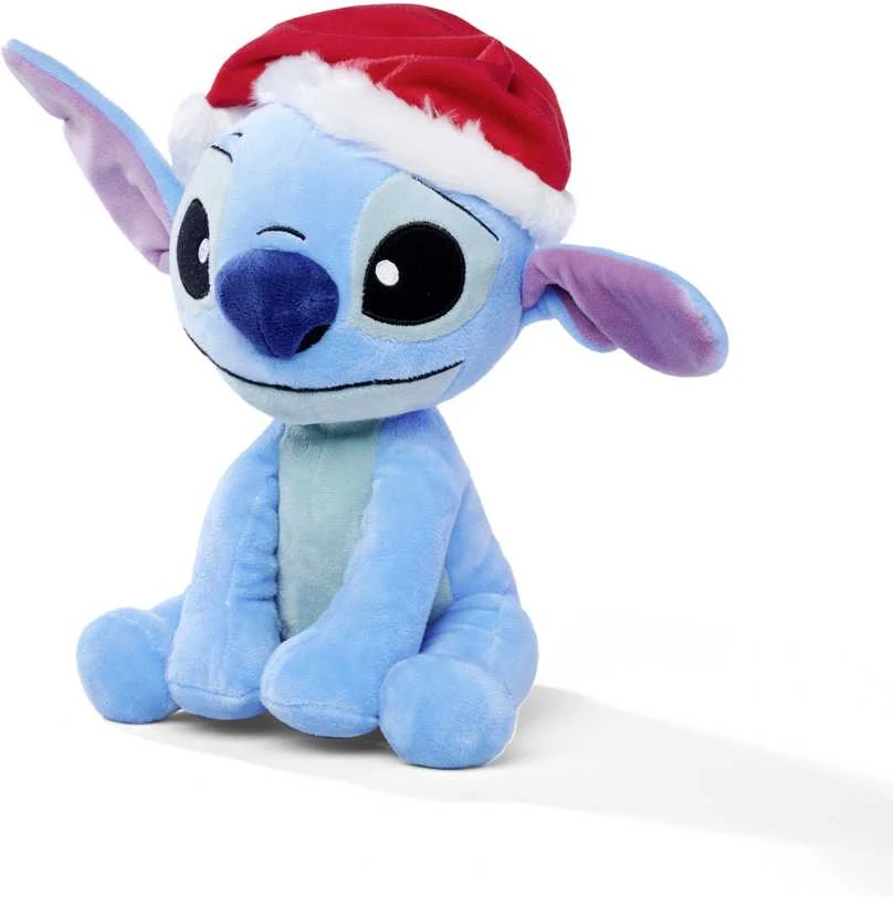 Simba Minkštas pliušinis Disney Stitch su Kalėdų kepure 25 cm