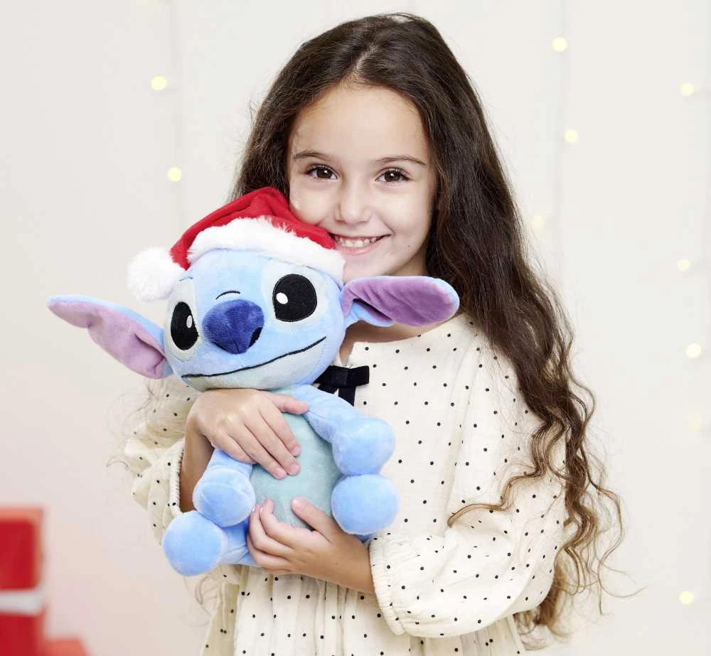 Simba Minkštas pliušinis Disney Stitch su Kalėdų kepure 25 cm