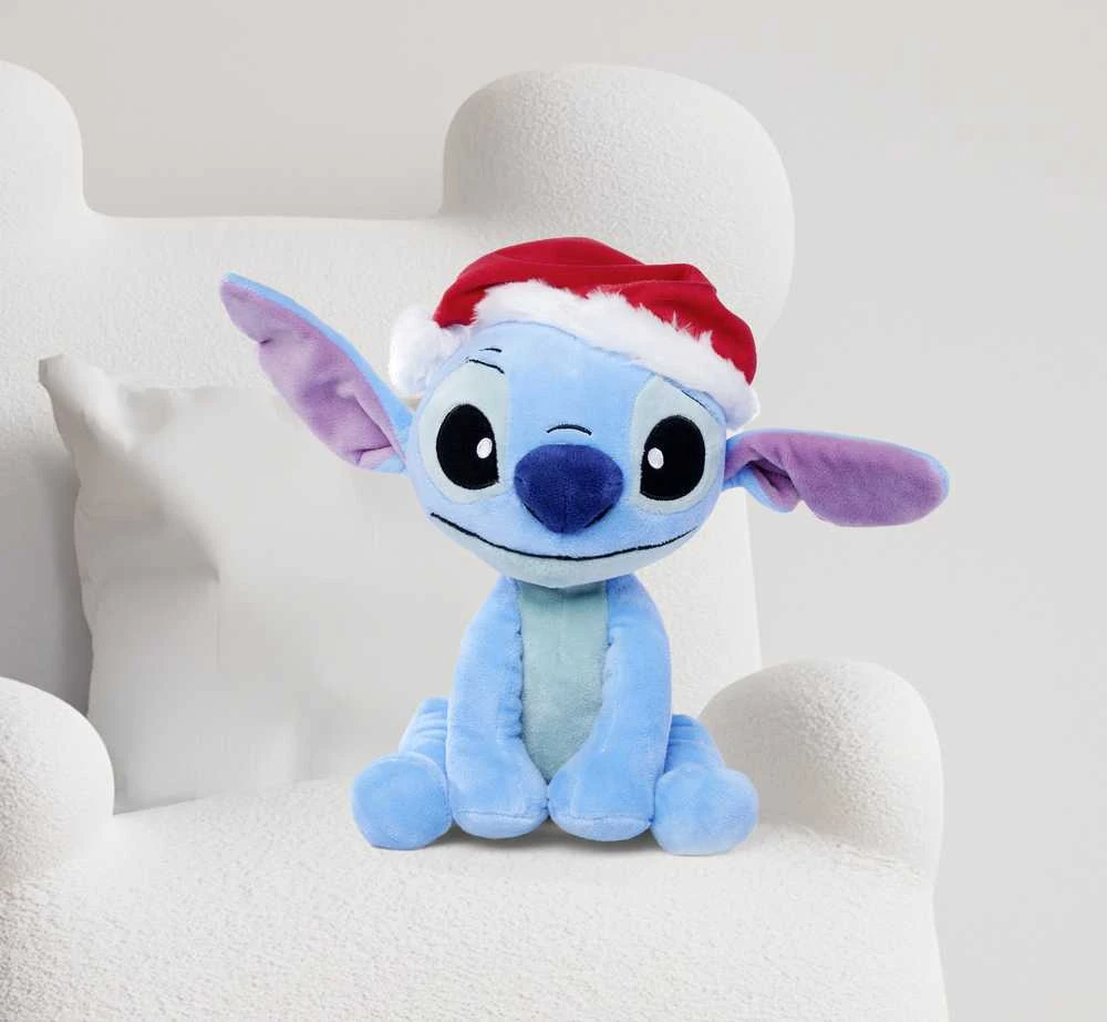 Simba Minkštas pliušinis Disney Stitch su Kalėdų kepure 25 cm