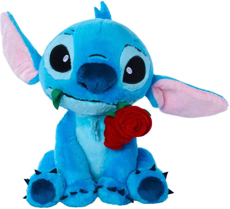 Simba DISNEY STITCH su rože, 25 cm