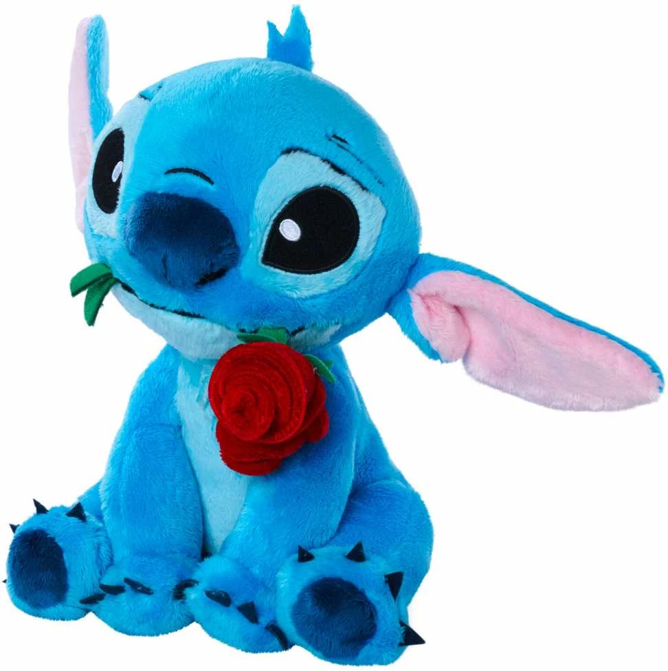 Simba DISNEY STITCH su rože, 25 cm