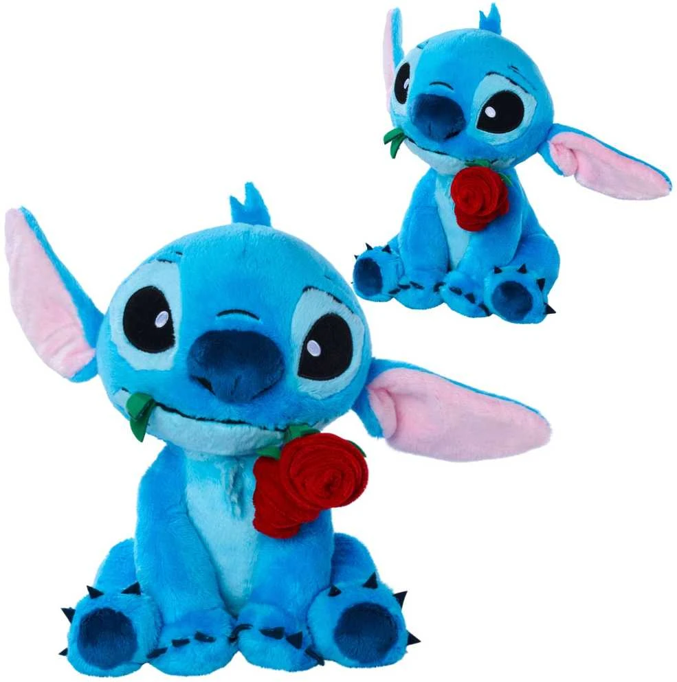Simba DISNEY STITCH su rože, 25 cm