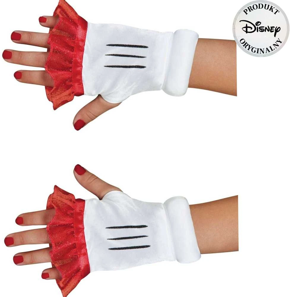 Almarina Disney Minnie Mouse kostiumas, Karnavalinis kostiumas Pirštinės be pirštų
