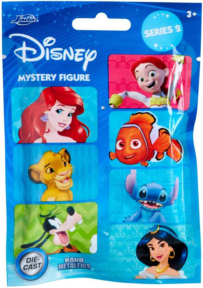 Simba „Disney Pixar Nano MetalFigs“ kolekcionuojamos figūrėlės „Disney“ veikėjų staigmenų krepšys, 2 serija