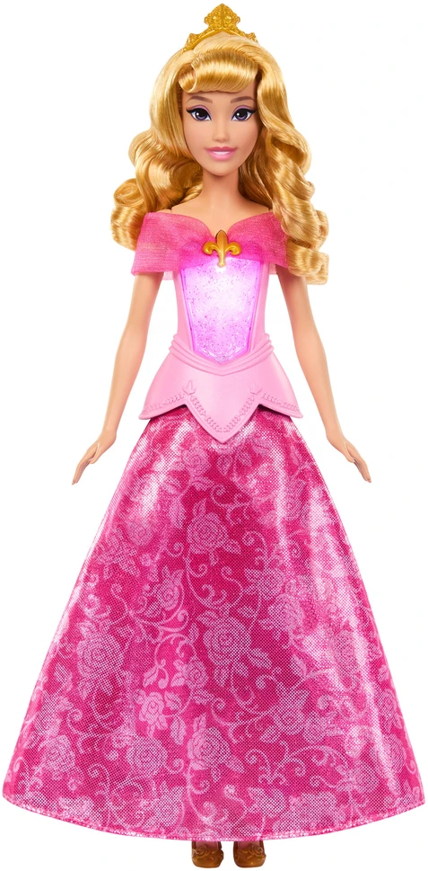 Mattel DISNEY PRINCESS lėlė Aurora su spalvos keitimo funkcija (JLK24)