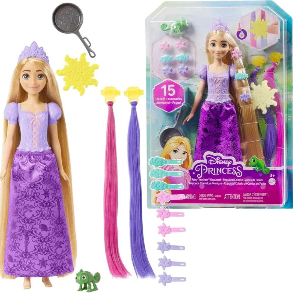 „Disney Princess“ lėlė - Auksaplaukė su spalvų keitimo funkcija