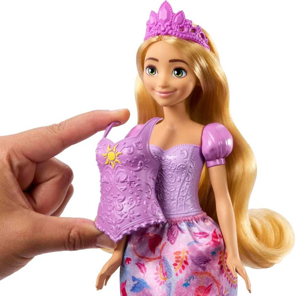 Mattel Lėlė Disney princesė Roszpunka 2in1 su aksesuarais