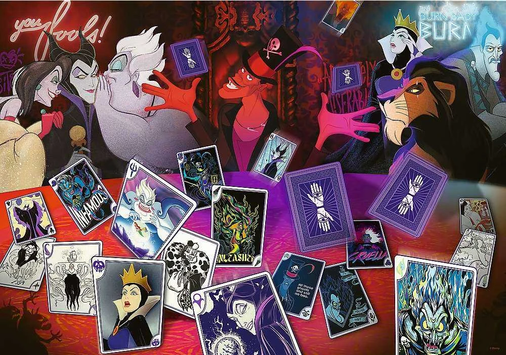 Trefl Dėlionė 1000 vnt. - "Disney" piktadariai