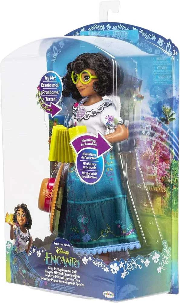 Almarina Dainuojanti lėlė Disney Encanto Mirabel Cantante