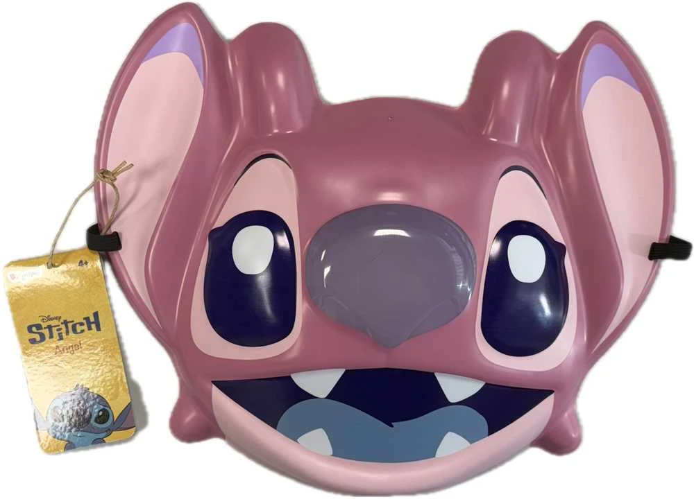 Disney Stitch maska Angel rožinė su gumką