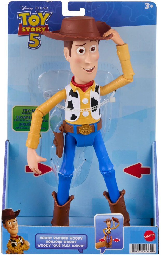 Mattel Toy Story Žaislų istorija - firminis Hello Woody 30cm (JKV38)