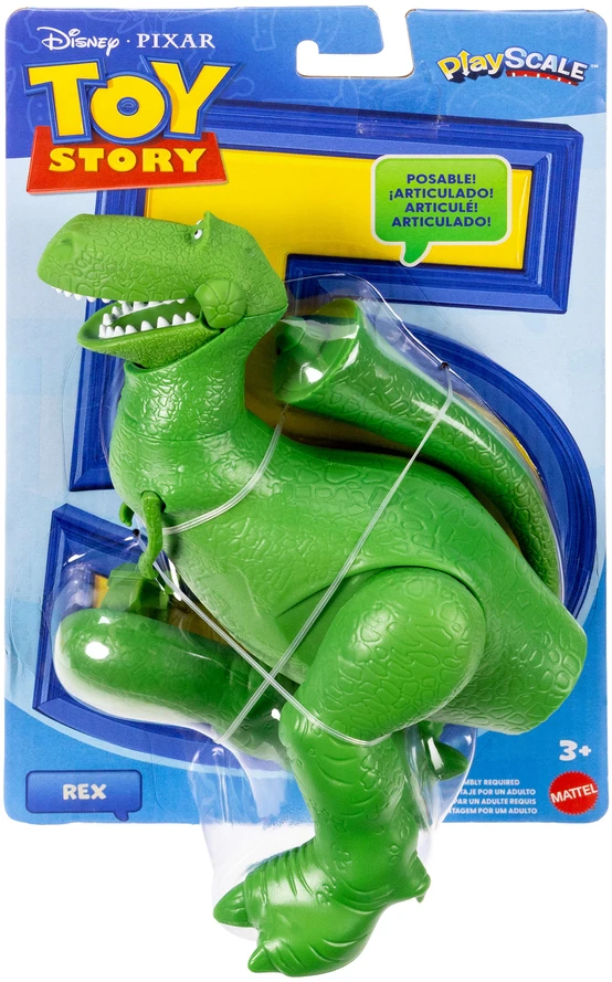 Mattel TOY STORY filmo figūrėlė Rex (JKV17)
