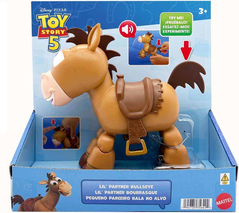 Mattel TOY STORY filmo interaktyvi figūrėlė My Buddy Bullseye (JKV48)