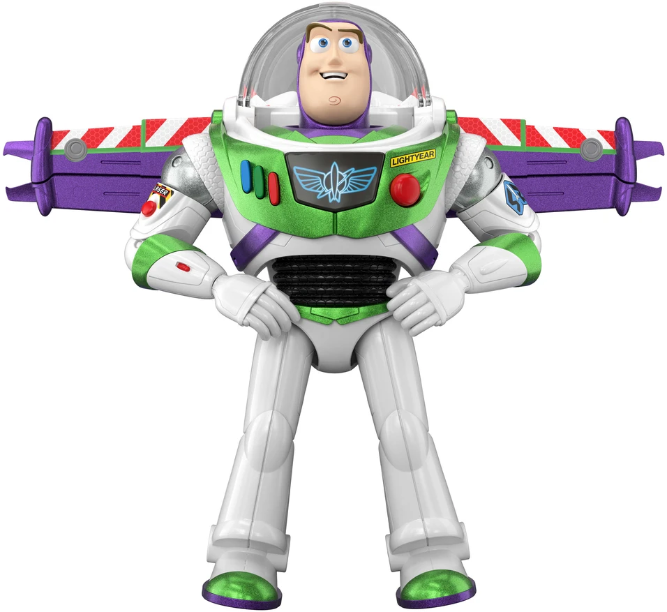 Mattel „Disney Toy Story 5“ interaktyvi figūrėlė Bazas Lightyear Bazas Lightyear 27 cm EN