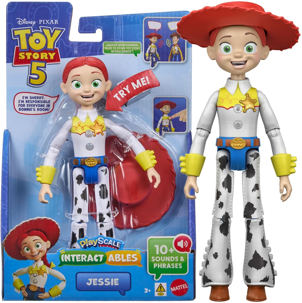 Mattel Disney Žaislų istorija 5 Jessie Interaktyvūs žaislai 22 cm EN