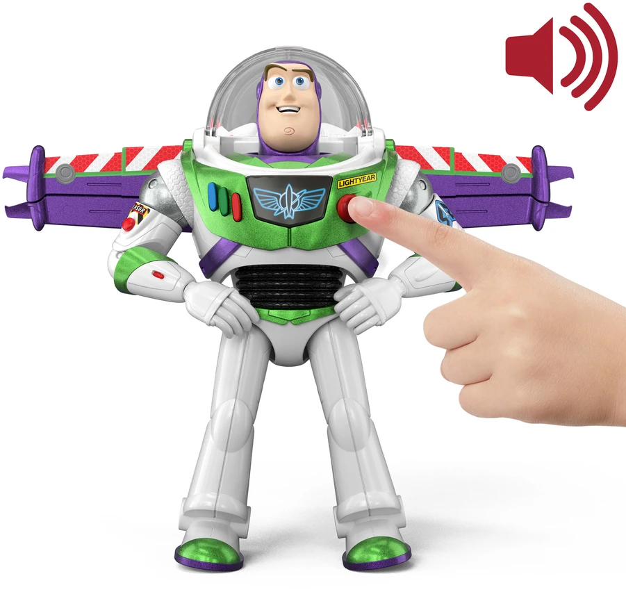 Mattel „Disney Toy Story 5“ interaktyvi figūrėlė Bazas Lightyear Bazas Lightyear 27 cm EN