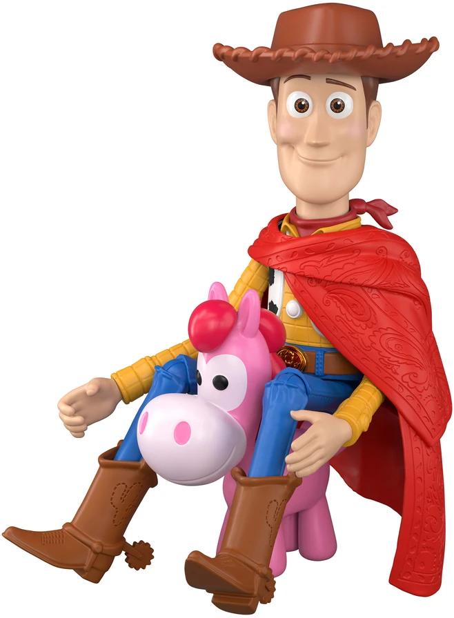 Disney Toy Story 5 PlayScale figūrėlių rinkinys Čiapas Bzas Astralas Hi-Tech + du arkliukai