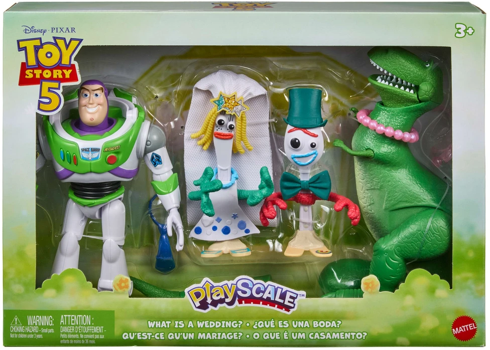 Mattel Figūrėlių rinkinys Disney Pixar Toy Story 5 4 vnt