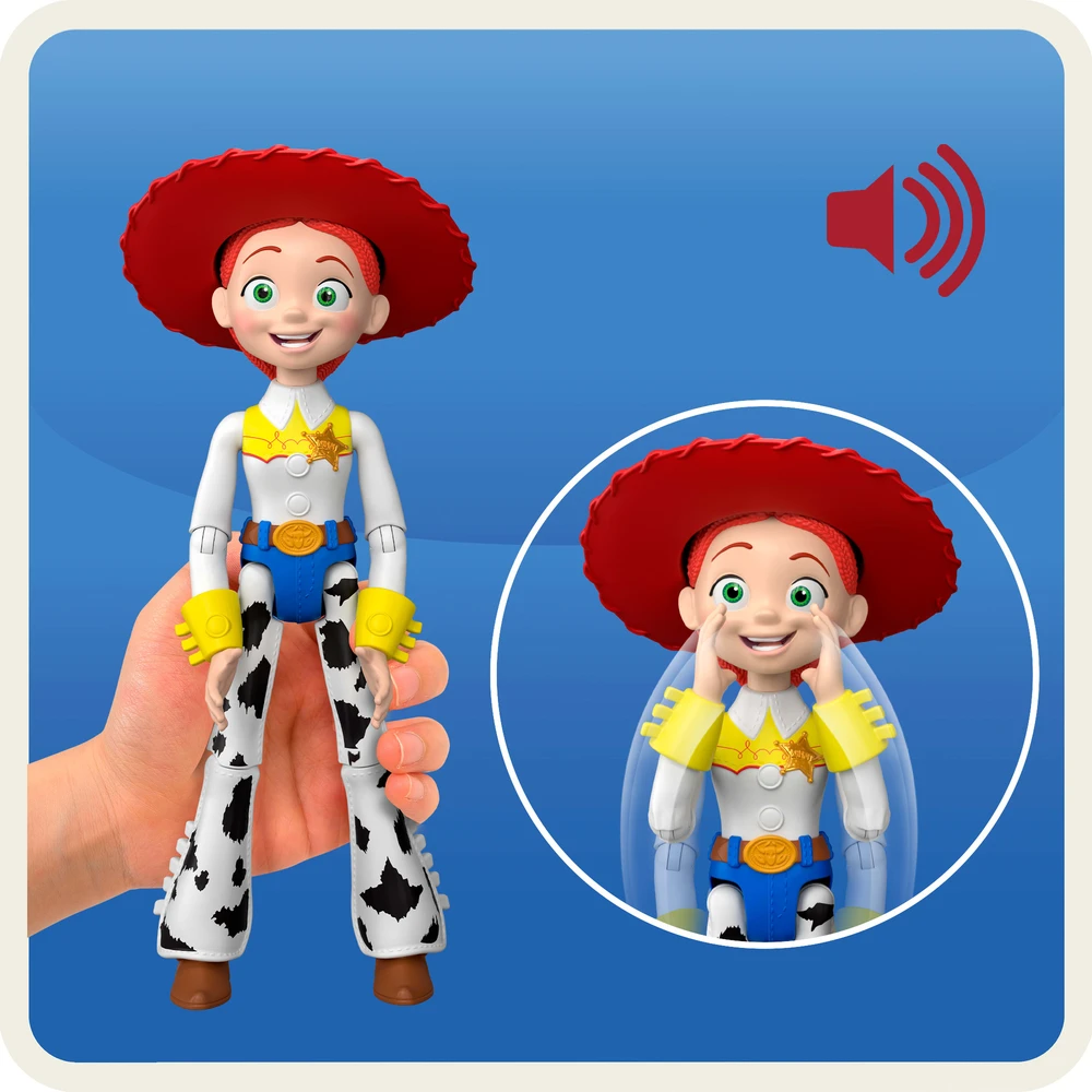 Toy Story Žaislų istorija - Žaislų pasaka Džesė 30 cm, anglų k. (JKL99)