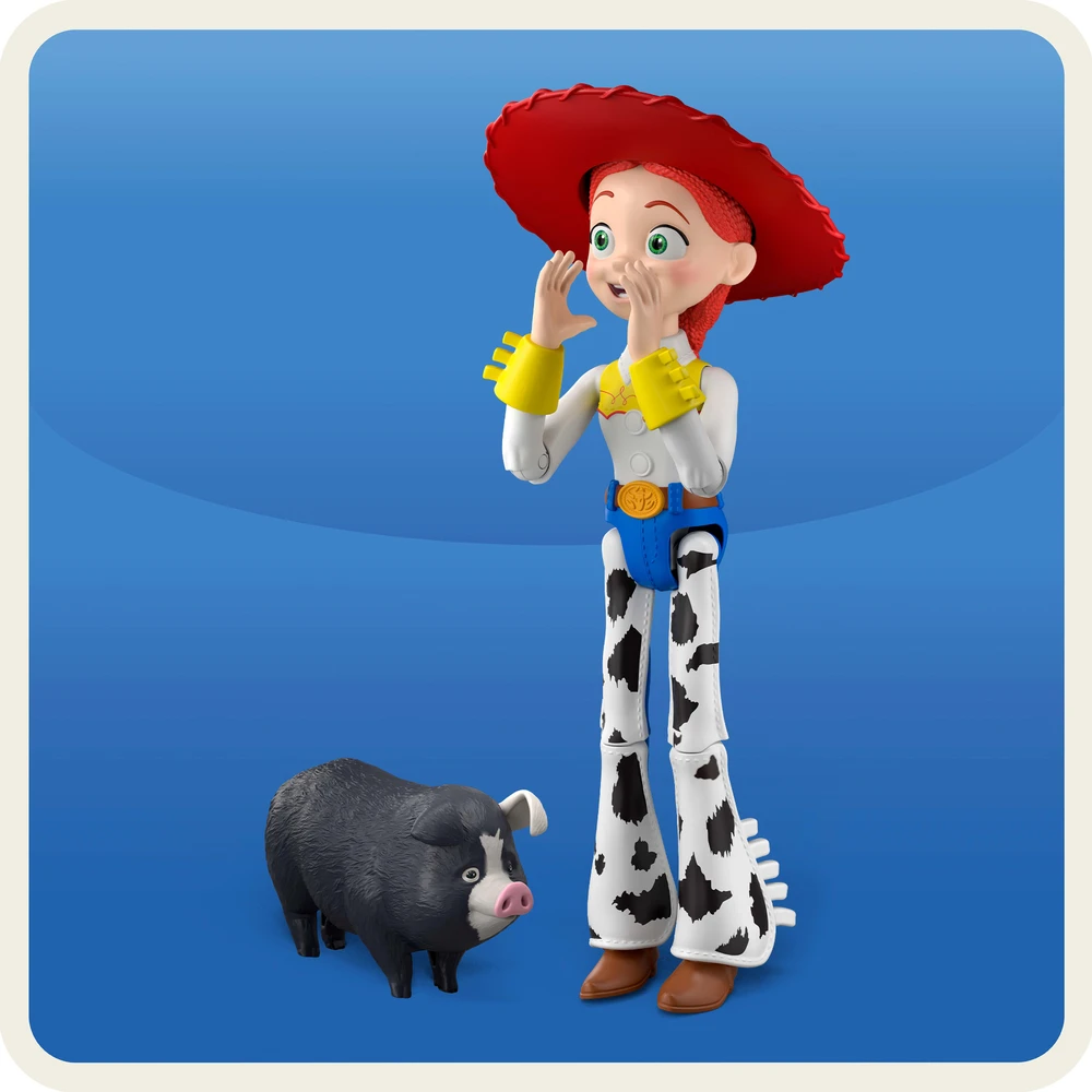Toy Story Žaislų istorija - Žaislų pasaka Džesė 30 cm, anglų k. (JKL99)